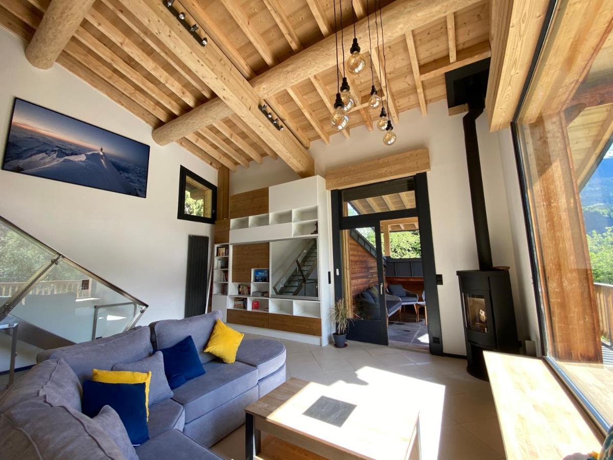 Chambres D'Hotes - B&B - Chalet Mountain Vibes Les Houches Eksteriør billede