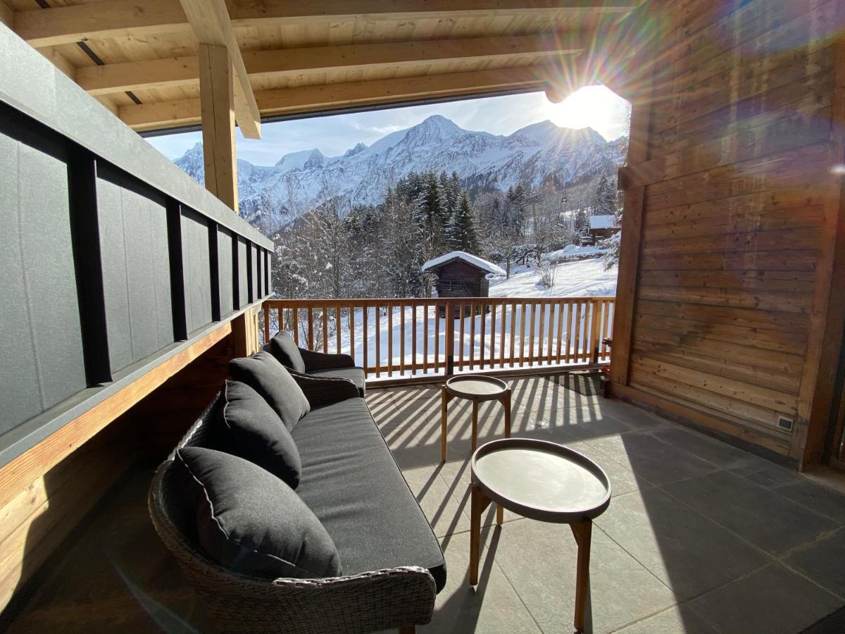Chambres D'Hotes - B&B - Chalet Mountain Vibes Les Houches Eksteriør billede